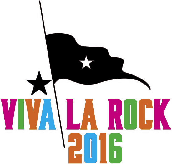 VIVALAROCK2016フェイスデコハンドデコ